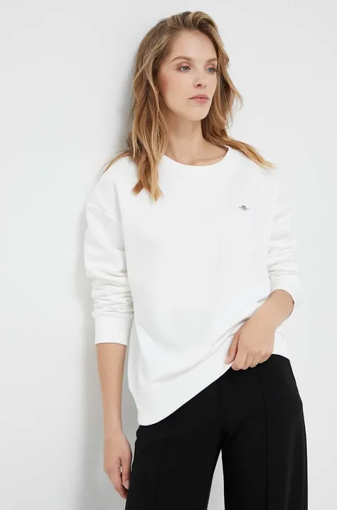 Μπλούζα Gant χρώμα: άσπρο