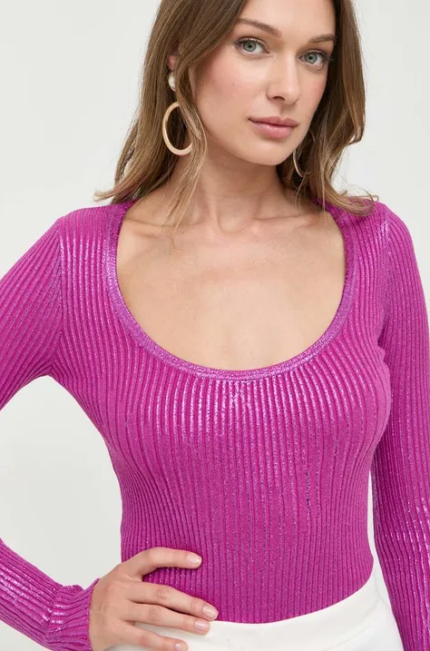 Pinko pulover femei, culoarea roz, light