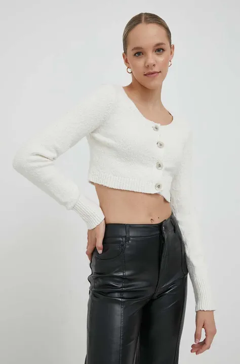 Calvin Klein Jeans cardigan femei, culoarea bej, light