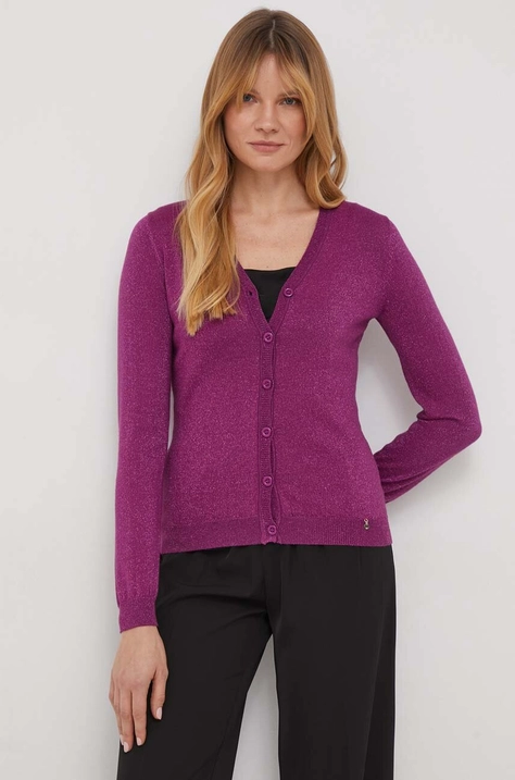 Artigli cardigan femei, culoarea roz, light