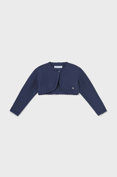Mayoral cardigan bebe culoarea albastru marin, light