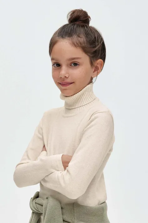 Дитячий светр Mayoral колір бежевий легкий