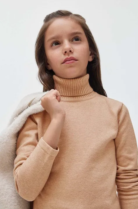 Дитячий светр Mayoral колір бежевий легкий
