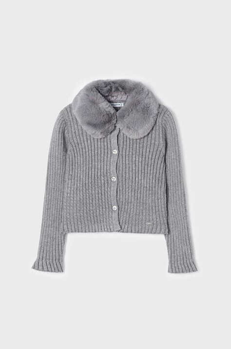 Mayoral cardigan copii culoarea gri, light