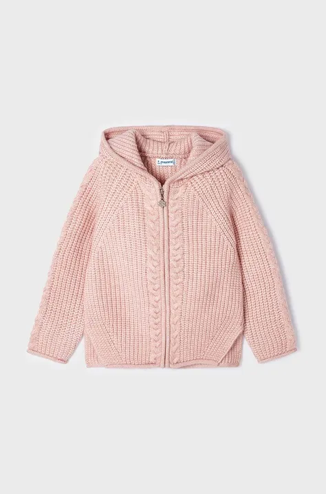 Detský sveter Mayoral ružová farba