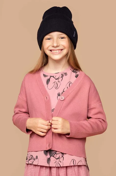 Detský sveter Coccodrillo ružová farba