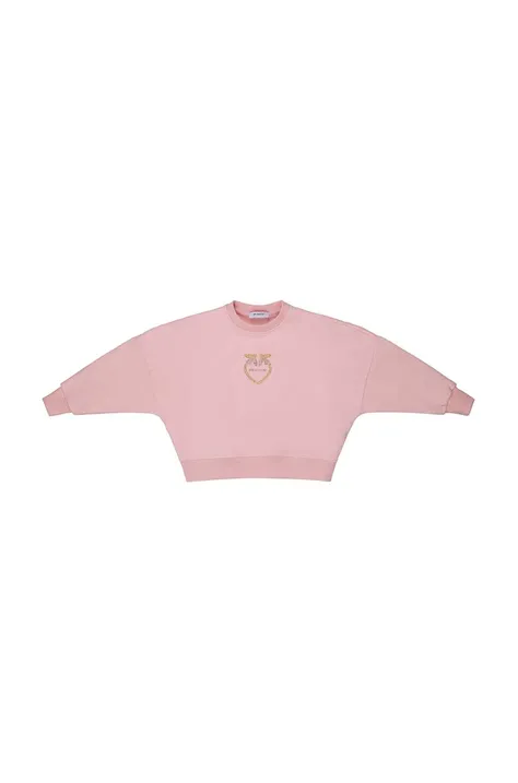 Otroški pulover Pinko Up roza barva