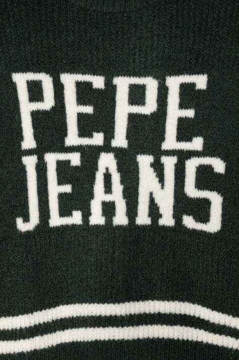 Дитячий светр з домішкою вовни Pepe Jeans — AW23-SWG064, зелений — фото 3