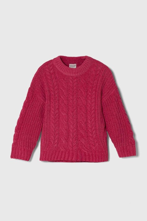Abercrombie & Fitch pulover culoarea violet, călduros