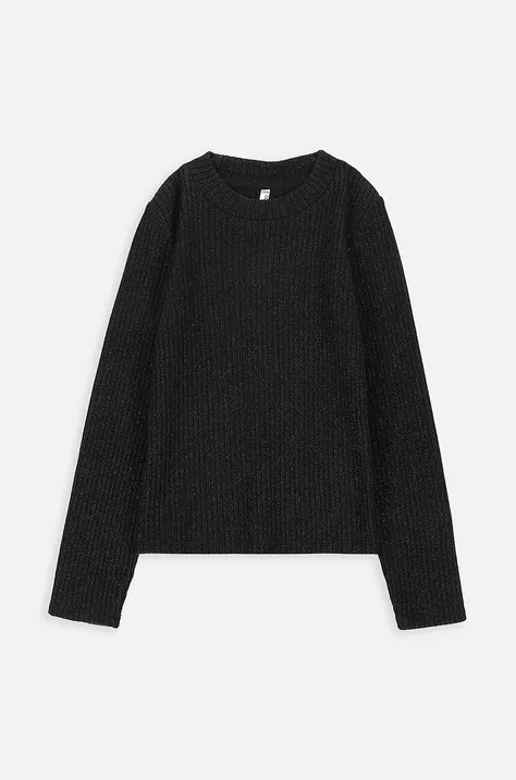 Coccodrillo sweter dziecięcy kolor czarny