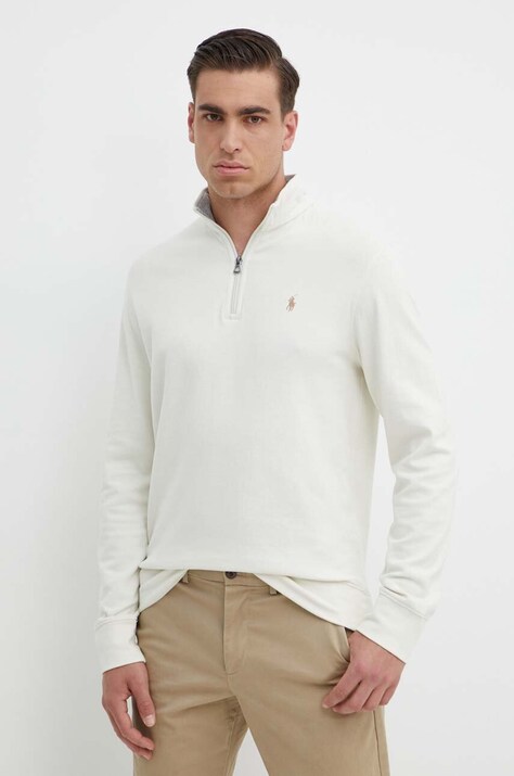 Polo Ralph Lauren bluză bărbați, culoarea bej, uni 710812963