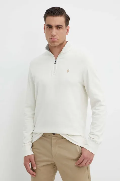 Polo Ralph Lauren bluză bărbați, culoarea bej, uni 710812963