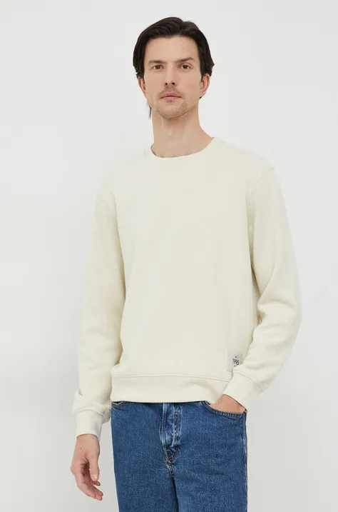 Liu Jo sweter męski kolor beżowy