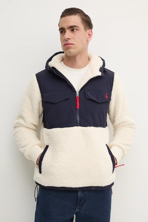 Яке Polo Ralph Lauren в бежово преходен модел