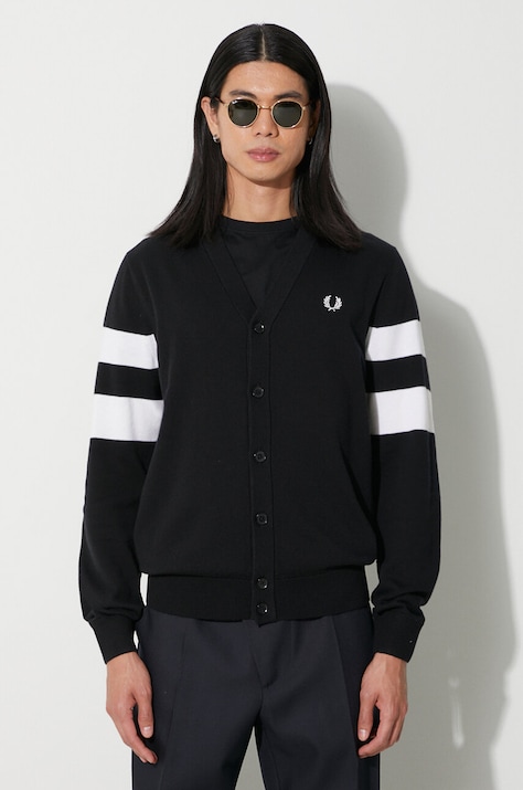 Fred Perry cardigan in lana K5534.102