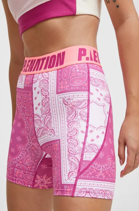 Kratke hlače za vadbo P.E Nation Norwood roza barva