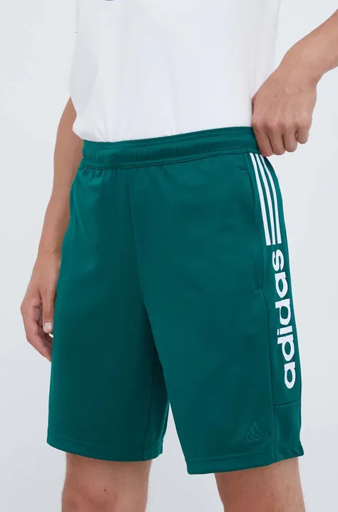 Kratke hlače za vadbo adidas Tiro zelena barva