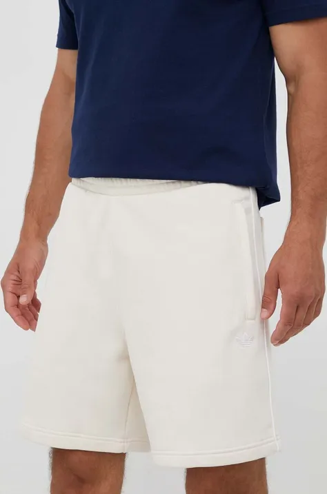 Kratke hlače adidas Originals moški, bež barva