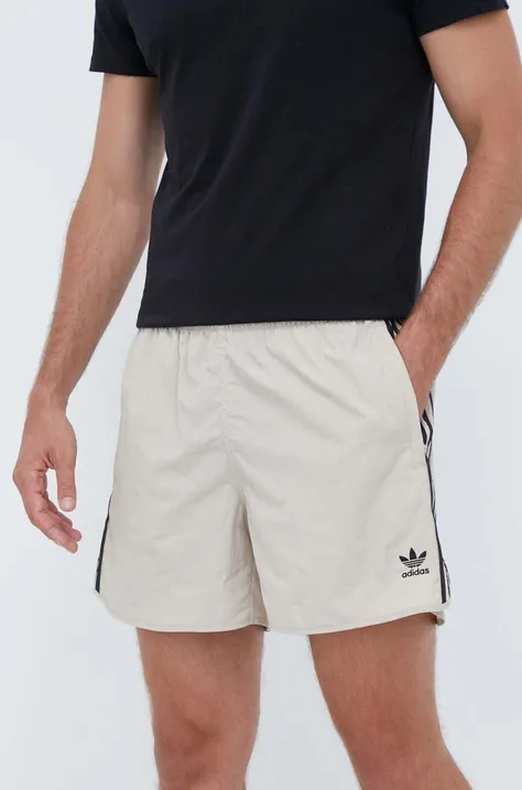 Kratke hlače adidas Originals za muškarce, boja: bež