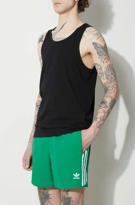 Kratke hlače adidas Originals za muškarce, boja: zelena