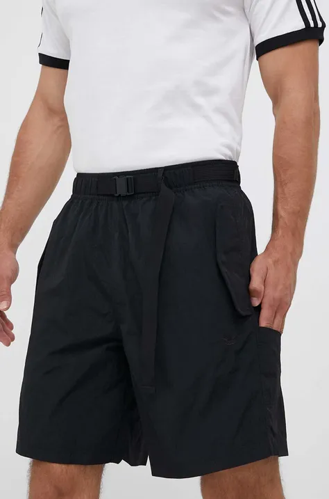 Kratke hlače adidas Originals za muškarce, boja: crna