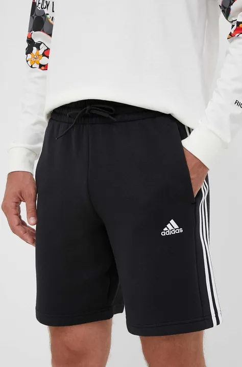 Kratke hlače adidas za muškarce, boja: crna IB4026
