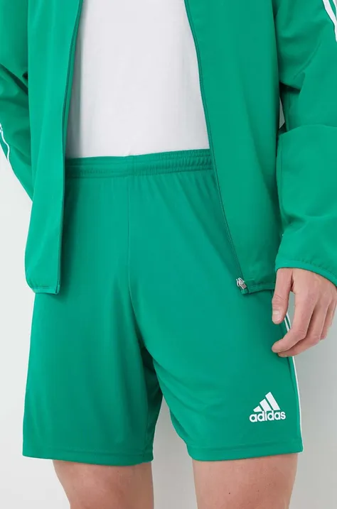 Tréningové šortky adidas Performance Squadra 21 zelená farba
