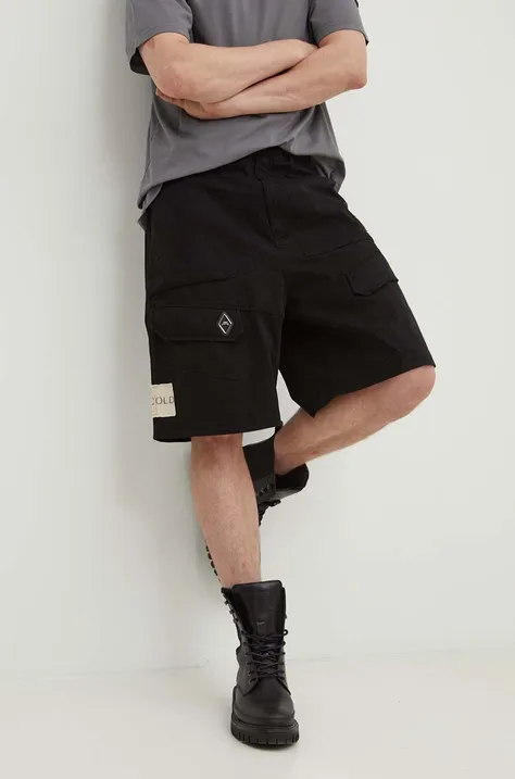 A-COLD-WALL* cotton shorts Ando Cargo Short black color ACWMB208A