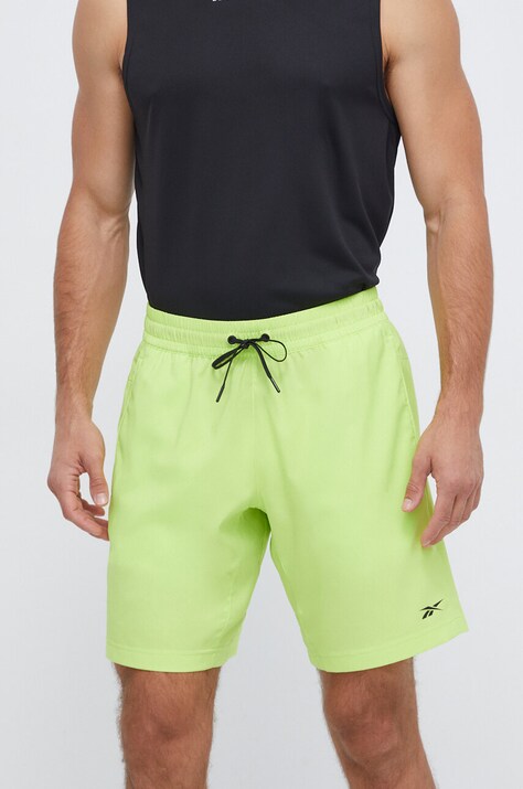 Тренировочные шорты Reebok Workout Ready цвет зелёный