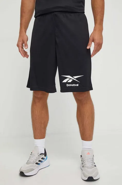 Kratke hlače Reebok Classic Basketball za muškarce, boja: crna