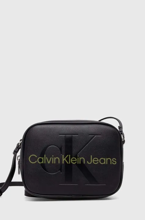 Kabelka Calvin Klein Jeans čierna farba, K60K610275