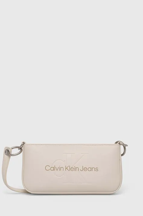 Calvin Klein Jeans torebka kolor beżowy K60K610679