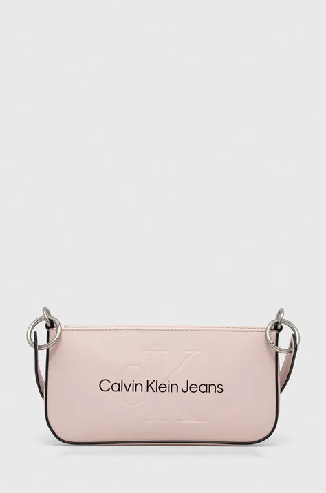 Kabelka Calvin Klein Jeans čierna farba, K60K610679