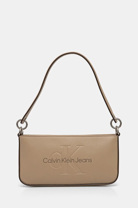 Calvin Klein Jeans poseta culoarea bej, K60K610679