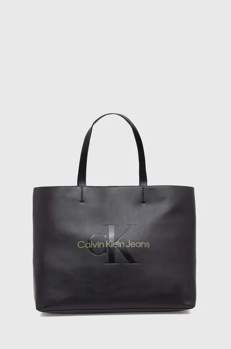 Calvin Klein Jeans poșetă culoarea negru K60K610825