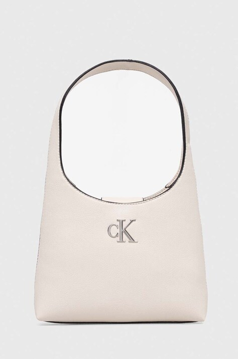 Сумочка Calvin Klein Jeans колір бежевий