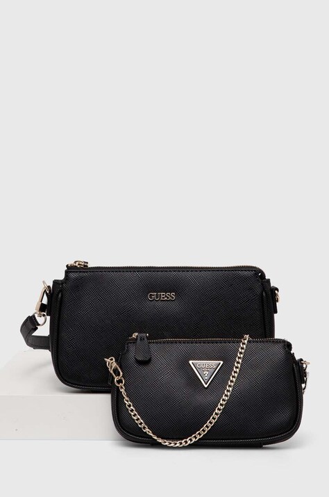 Guess poseta NOELLE culoarea negru, HWZG78 79710