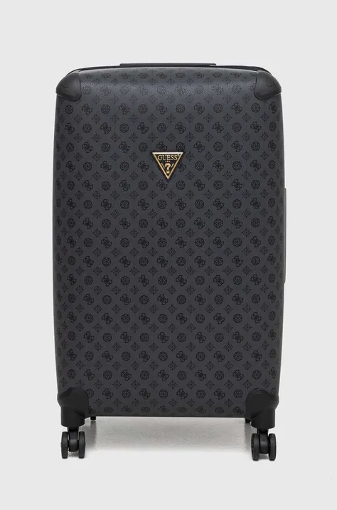 Guess walizka kolor czarny TWP745 29880