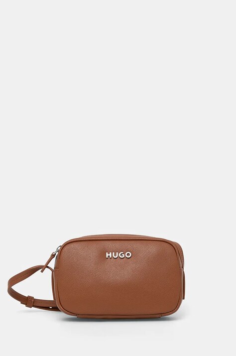 Kabelka HUGO hnědá barva, 50485074