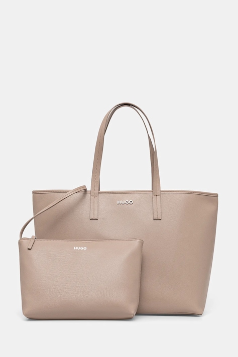 Сумочка HUGO колір бежевий