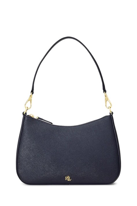 Lauren Ralph Lauren mala torba hobo ženska kožna mornarsko plava 431883768