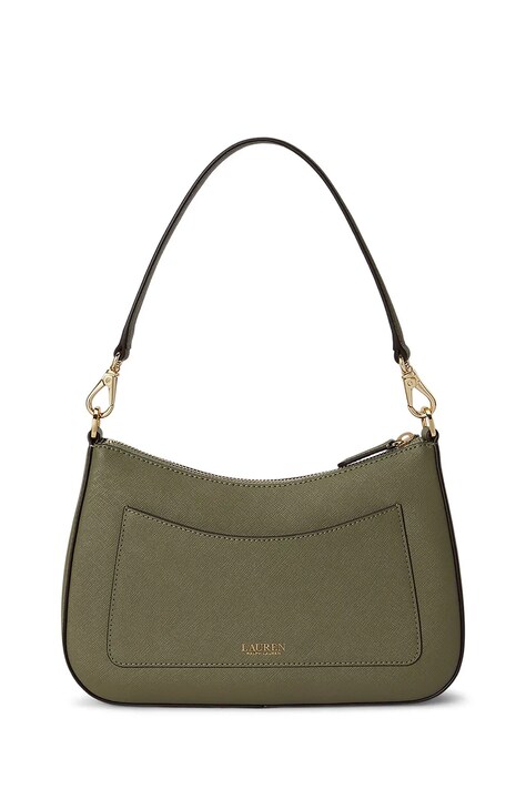 Lauren Ralph Lauren сумочка hobo жіноча шкіряна — AW23-TOD0BF, зелений — фото 2