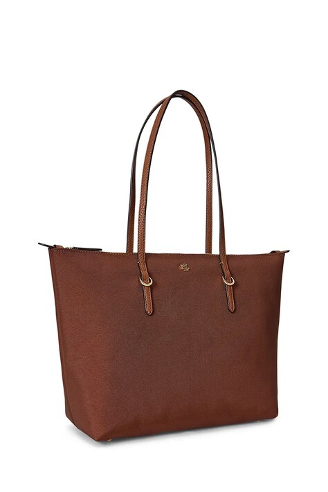 Lauren Ralph Lauren torebka kolor brązowy 431916737