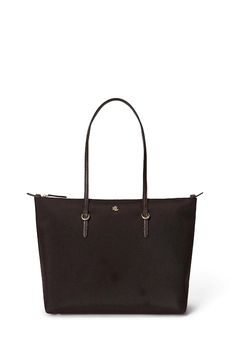 Lauren Ralph Lauren torebka shopper damska brązowa 431916737