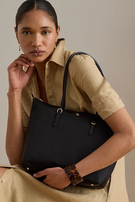 Lauren Ralph Lauren сумка-шопер жіноча — AW23-TOD0BO, чорний — фото 6