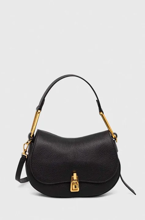 Кожаная сумочка Coccinelle цвет чёрный