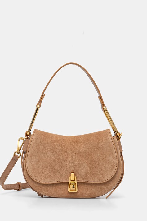 Замшевая сумочка Coccinelle цвет розовый E1 PQS 58 01 01