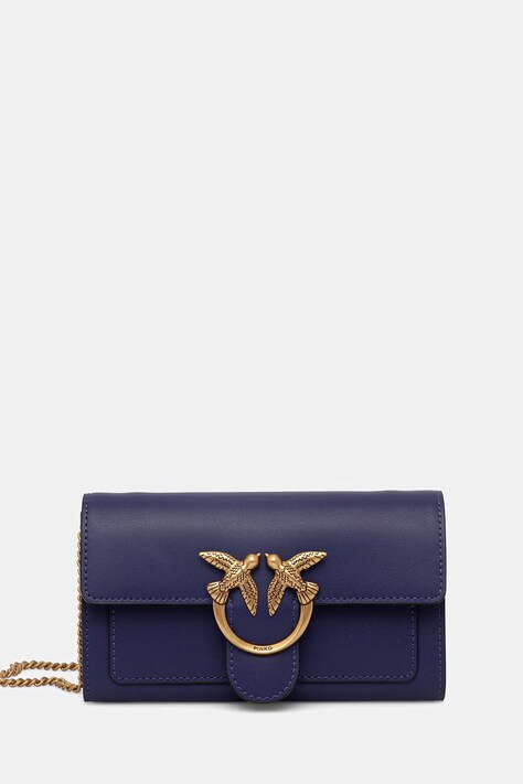 Pinko kopertówka kolor niebieski 100062 A0F1