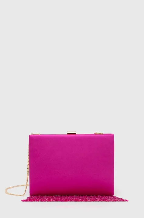 Listová kabelka Pinko ružová farba