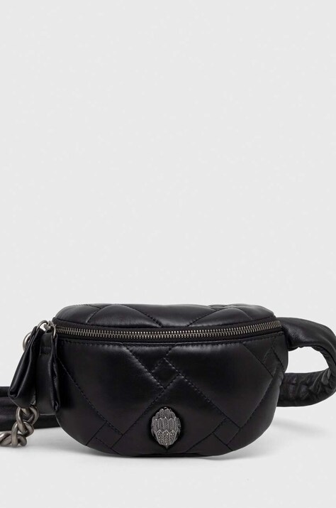 Kurt Geiger London borseta de piele culoarea negru